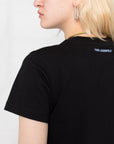 KARL LAGERFELD T-SHIRT FUTURE LOGO BLACK