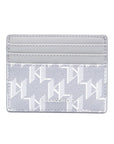 KARL LAGERFELD IKONIK MONOGRAM CARD GREY