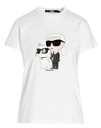 KARL LAGERFELD IKONIK 2.0 T-SHIRT WHITE