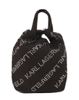 KARL LAGERFELD EVENING RHNST SMALL SHOPPER BLACK