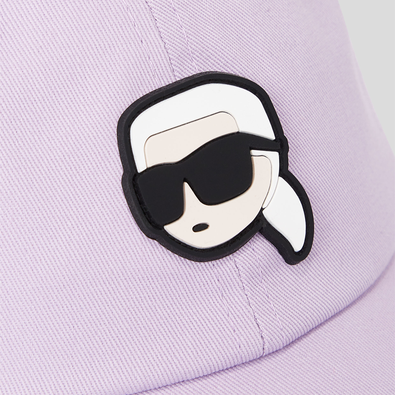 KARL LAGERFELD IKONIK 2.0 CAP LILA