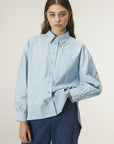 COMPAÑIA FANTASTICA CAMISA OVERSIZE AZUL