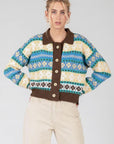 24 COLOURS CARDIGAN MULTICOLOR