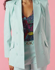 MINUETO LIL JACKET AZUL CELESTE