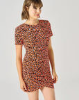 MINUETO CORAL DRESS