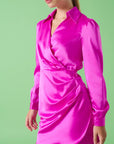 MINUETO ROMINA DRESS FUCSIA