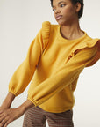 COMPAÑIA FANTASTICA SUDADERA ACOLCHADA AMARILLO