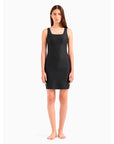 EMPORIO ARMANI LADIES KNIT DRESS NEGRO