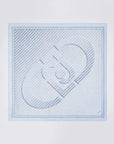 LIU JO ECS FOULARD OVAL LOGO STR 120 LIGHT DENIM