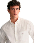 GANT REG CLASSIC POPLIN CAMISA BLANCA