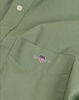 GANT REG CLASSIC POPLIN SHIRT KALAMATA GREEN