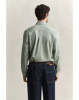 GANT REG CLASSIC POPLIN SHIRT KALAMATA GREEN