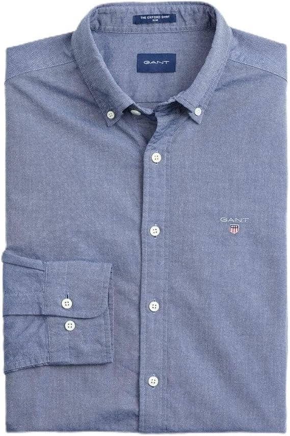 GANT REGULAR CLASSIC OXFORD SHIRT AZUL PERSIAN
