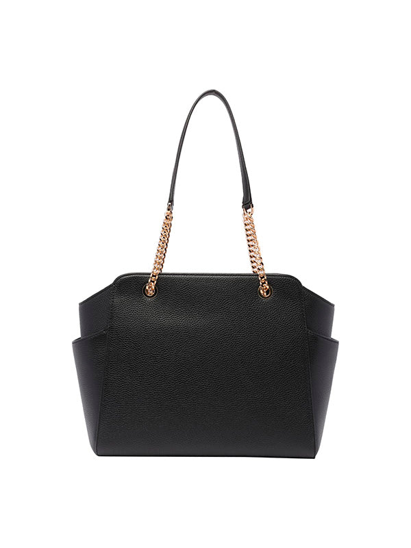 MICHAEL KORS MD TZ CHAIN TOTE JACQUELYN BLACK