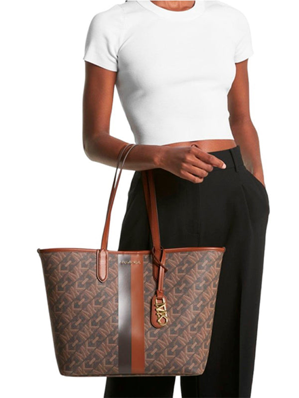 MICHAEL KORS LG EW OPEN TOTE BROWN/LUGGAGE