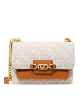 MICHAEL KORS BOLSO DE HOMBRO CANVAS MARFIL/MARRON