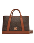 MICHAEL KORS BOLSO SATCHEL LUISA PEQUEÑO MARRON