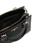 MICHAEL KORS MARILYN SATCHEL BOLSO DE MANO NEGRO