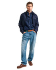 GANT REG JERSEY SHIRT MARINE