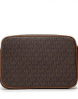 MICHAEL KORS BANDOLERA JET SET BROWN