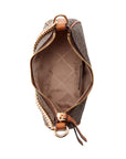 MICHAEL KORS POUCHETTE JET SET CHARM BROWN/ACORN