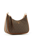 MICHAEL KORS POUCHETTE JET SET CHARM BROWN/ACORN