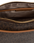 MICHAEL KORS JET SET GABARDINE BROWN/ACORN