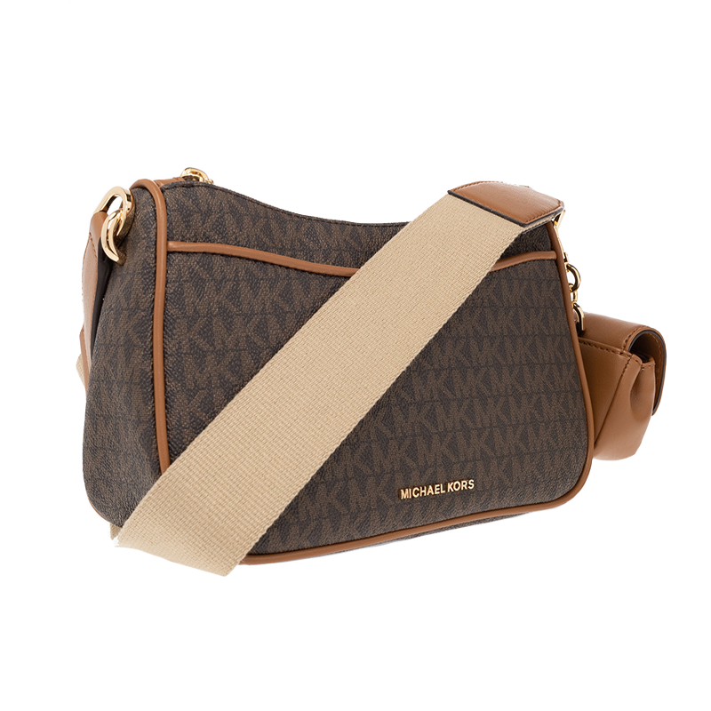 MICHAEL KORS JET SET GABARDINE BROWN/ACORN