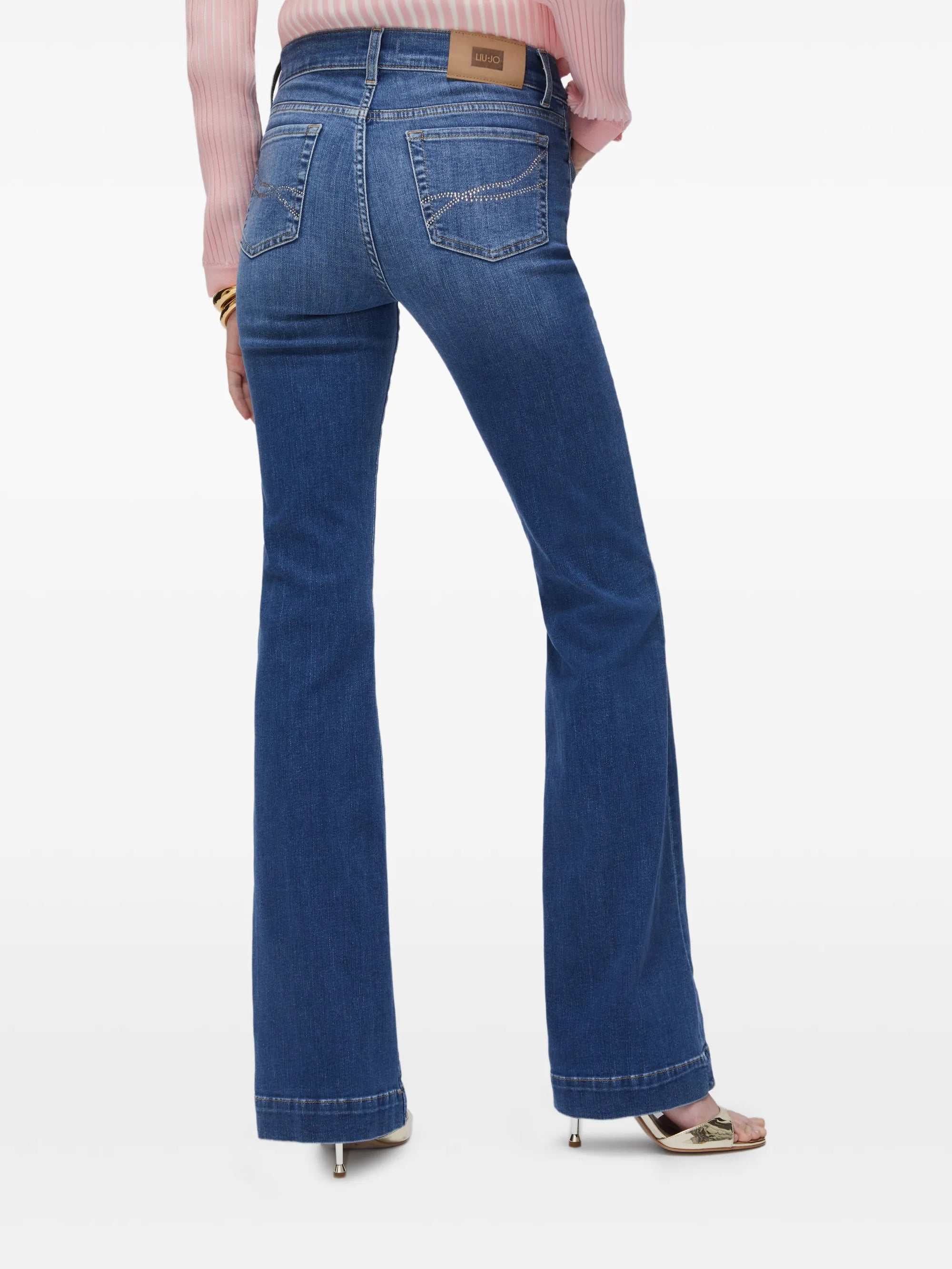 LIU JO PANT.MAGIC BOOT CUT H.W.DEN.BLUE OCEAN WASH