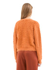 COMPAÑÍA FANTÁSTICA CARDIGAN DE PUNTO NARANJA