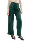 COMPAÑÍA FANTÁSTICA PANTALÓN SATINADO VERDE