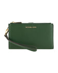 MICHAEL KORS  WALLET WRISTLET AMAZON GREEN