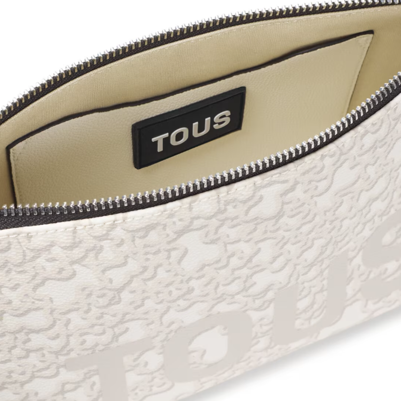 TOUS BANDOLERA FLAT K M EVOLUTION GRIS