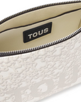 TOUS BANDOLERA FLAT K M EVOLUTION GRIS