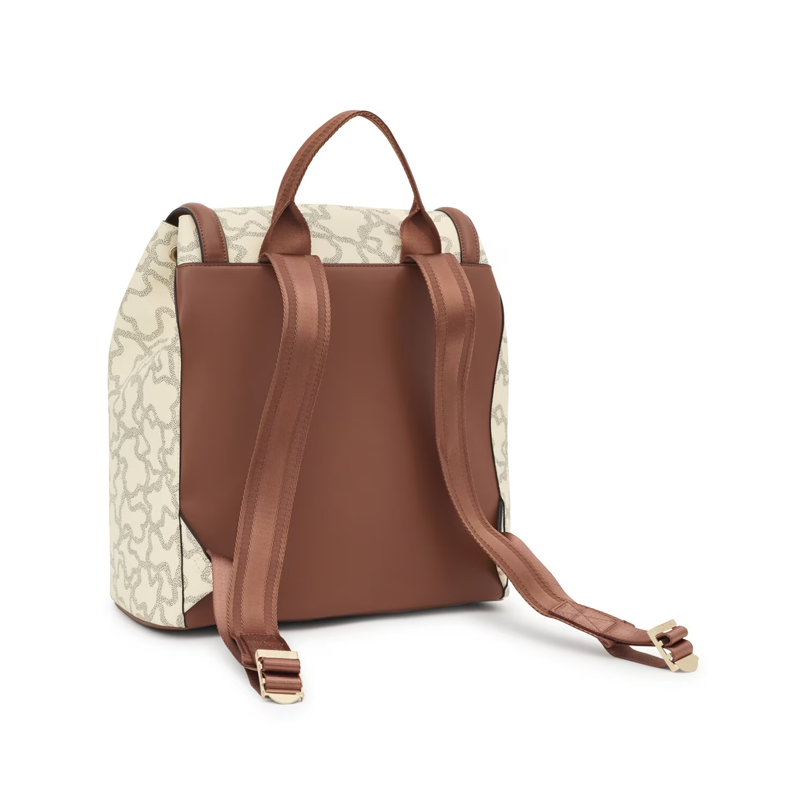 TOUS MOSCHILA K ICON BEIGE-NEGRO