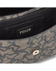 TOUS BANDOLERA S FLAP K ICON NEGRO-MULTI