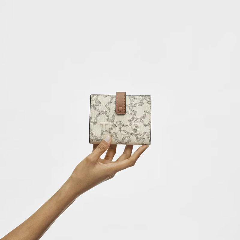 TOUS BILLETERA S K ICON BEIGE-MULTI