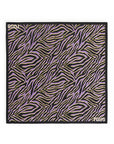 TOUS 120X120 PAÑUELO ZEBRA NEGRO