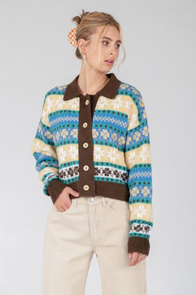 24 COLOURS CARDIGAN MULTICOLOR