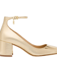 MICHAEL KORS PERLA PUMP PALE GOLD