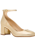 MICHAEL KORS PERLA PUMP PALE GOLD