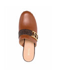 MICHAEL KORS RUBBER OUTSOLE BROWN/ACORN