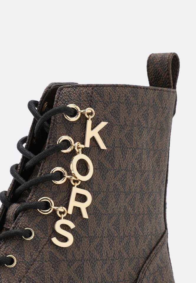 MICHAEL KORS HASKELL BOOTIE BROWN