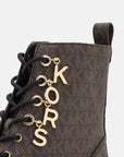 MICHAEL KORS HASKELL BOOTIE BROWN