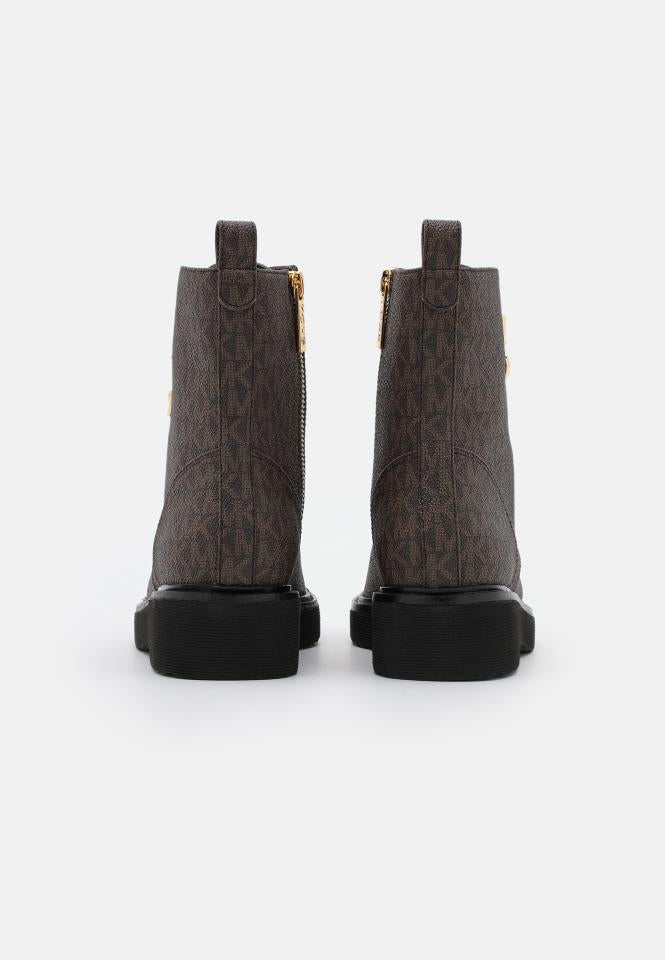 MICHAEL KORS HASKELL BOOTIE BROWN