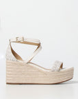 MICHAEL KORS SERENA WEDGE ESPADRILLE VANILLA