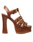 MICHAEL KORS JAGGER PLATFORM SANDAL LUGGAGE