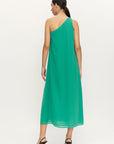 COMPAÑIA FANTASTICA VESTIDO MIDI VERDE