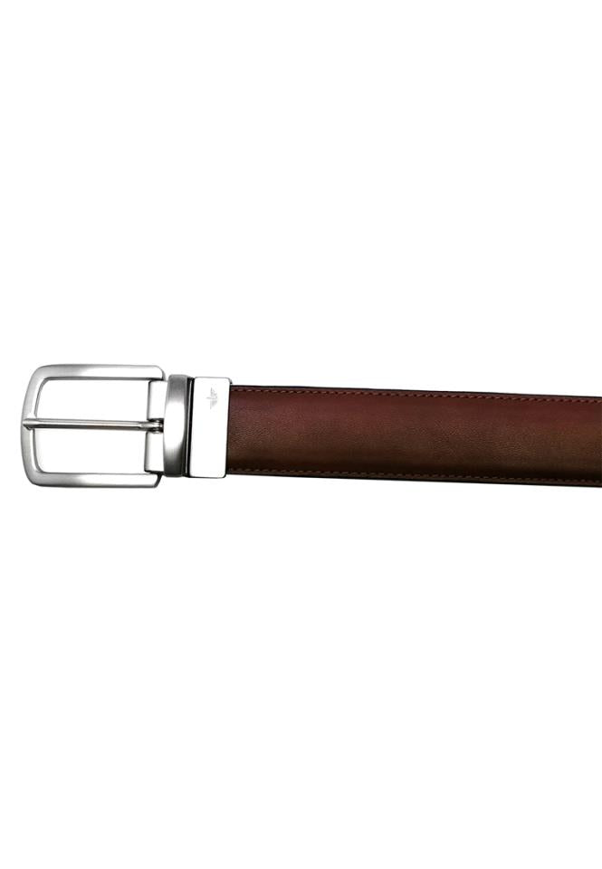 DOCKERS REVERSIBLE DRESS BELT CAFE CLARO
