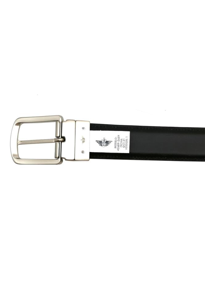 DOCKERS REVERSIBLE DRESS BELT CAFE CLARO